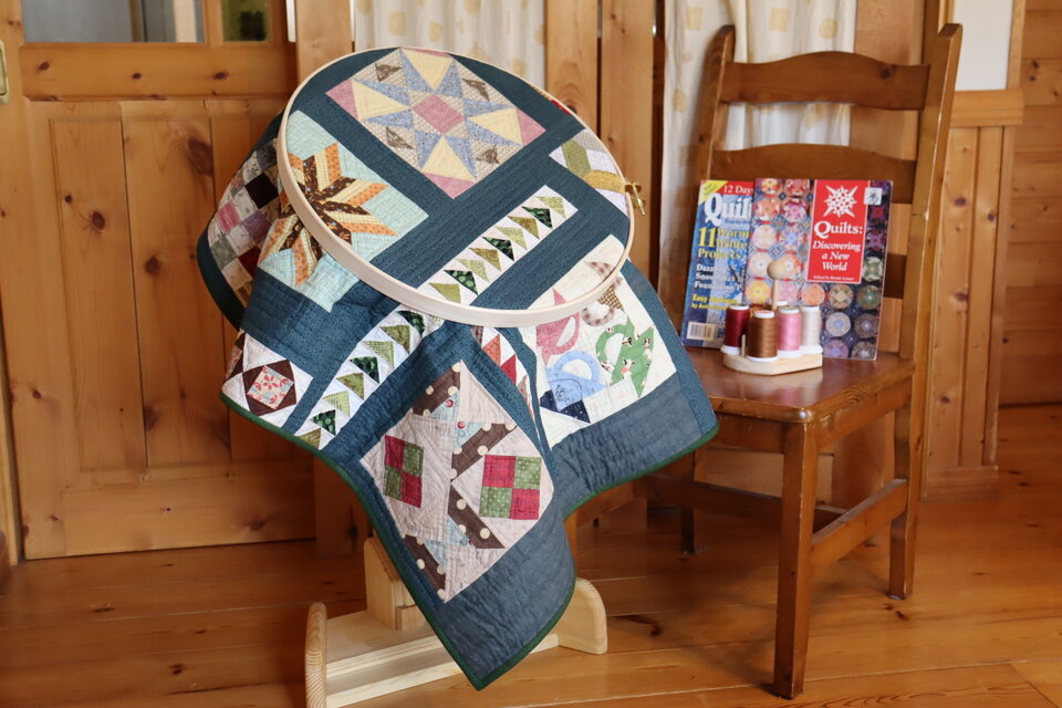 パッチワーク フープスタンド45（床置型） | iichi 日々の暮らしを