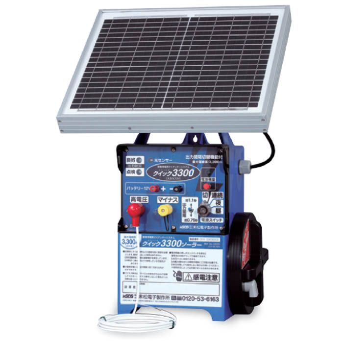 末松電子 ゲッターエース3ソーラー ACE12-3Sの通販｜電柵｜防獣・防鳥