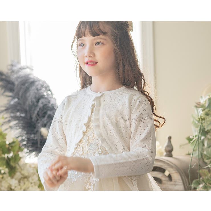 ボレロ カーディガン 綿100%[品番：CATK0003189]｜Catherine Cottage