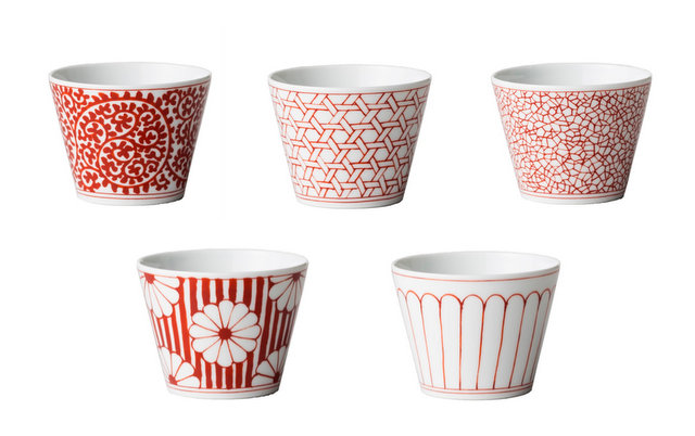 波佐見焼のそば猪口 「和文」 - BAR BAR（馬場商店）