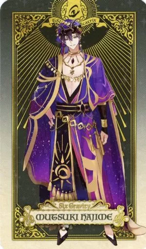 ツキウタ 始 タロットカード 中古】キャラカード(キャラクター) 睦月始 タロットカード2枚セット