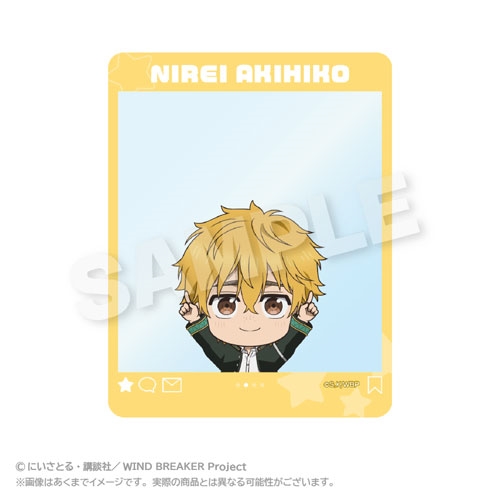 WIND BREAKER SNS風アクリルカード ぽいんつver. 楡井 秋彦