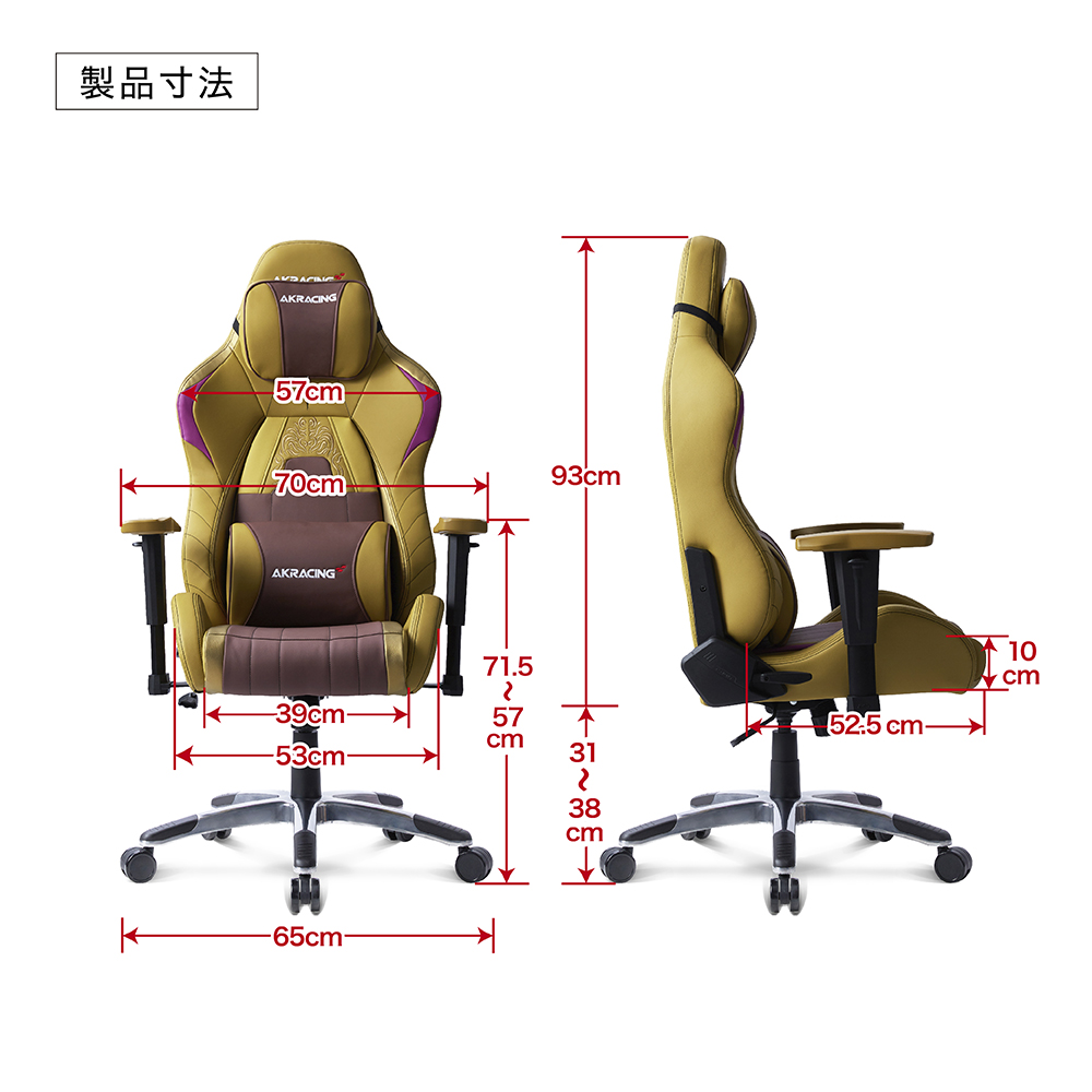 AKRacing THOUZER 聖帝の椅子 AKRacing×北斗の拳 サウザーモデル[AKR