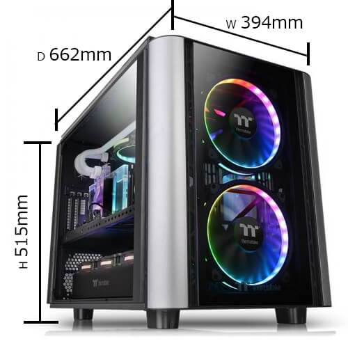 Thermaltake サーマルテイク Level 20 XT CA-1L1-00F1WN-00｜ツクモ