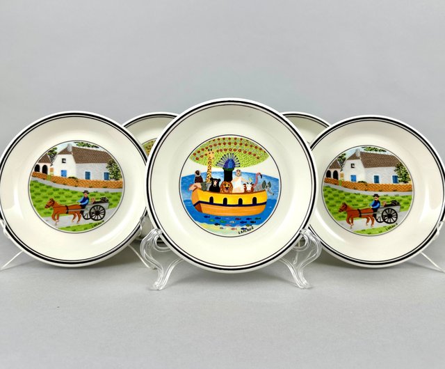 ベルギー ビレロイ ボッホ デザイン ナイフ スモール プレート by