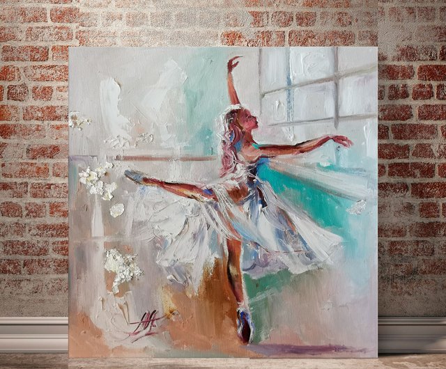 スロベニア バレリーナの絵画, バレエダンサーの絵画, ダンサーの壁