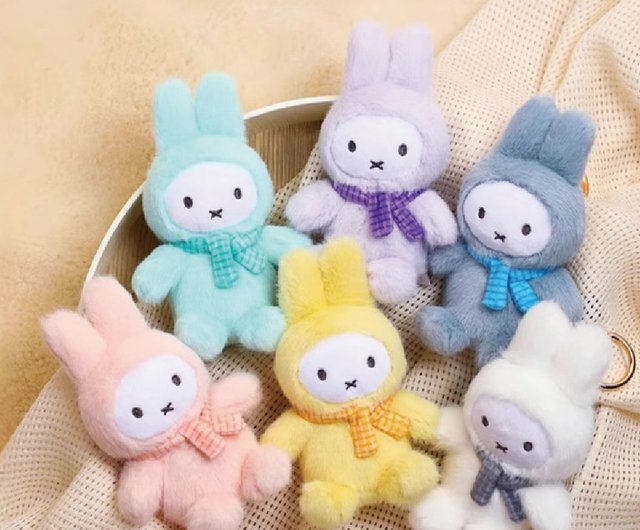 台湾 【miffyXVIPO】マカロンぬいぐるみ スモールチャーム ブラインド