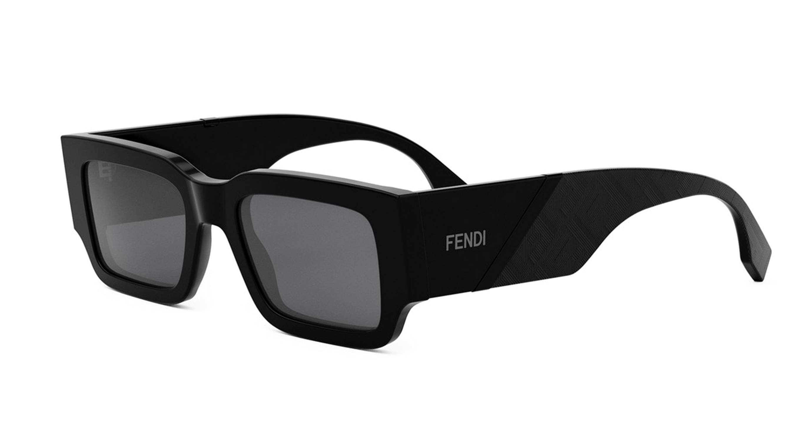Sunglasses FENDI Diagonal FE40131I 01A 51-20 Black in stock