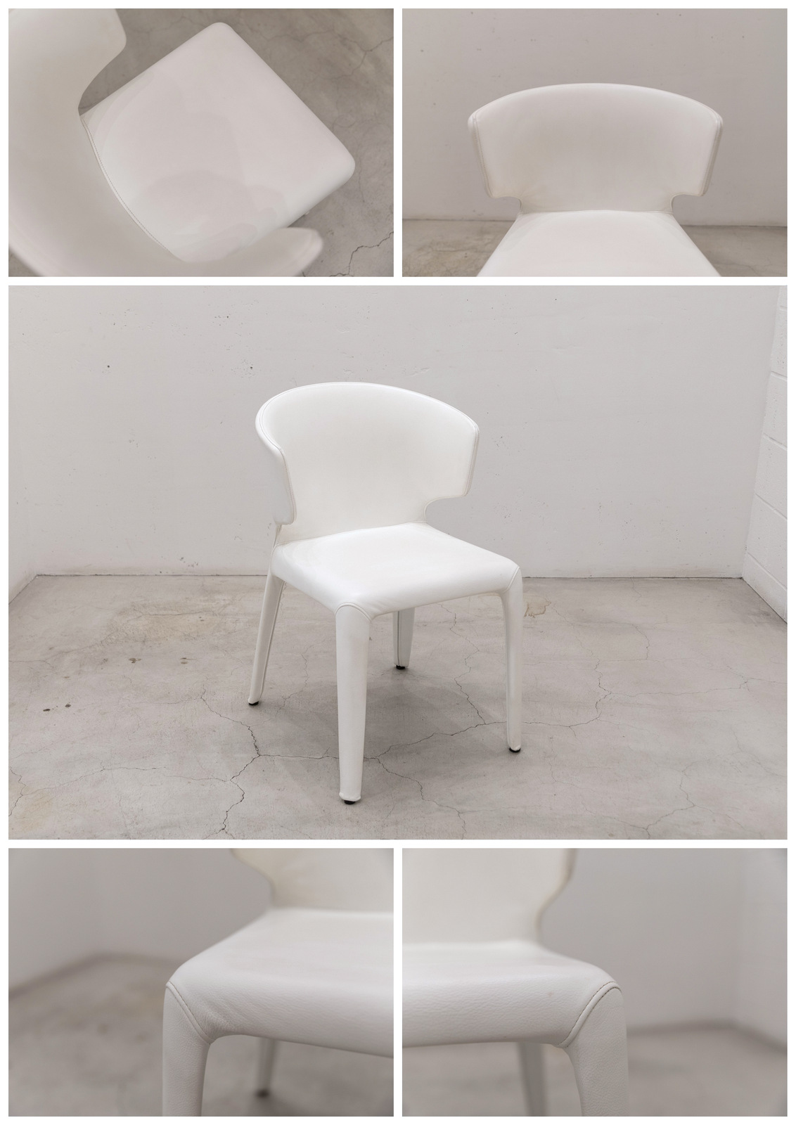 Cassina カッシーナ｜367HOLA オラ アームチェア 本革 - 中古家具販売