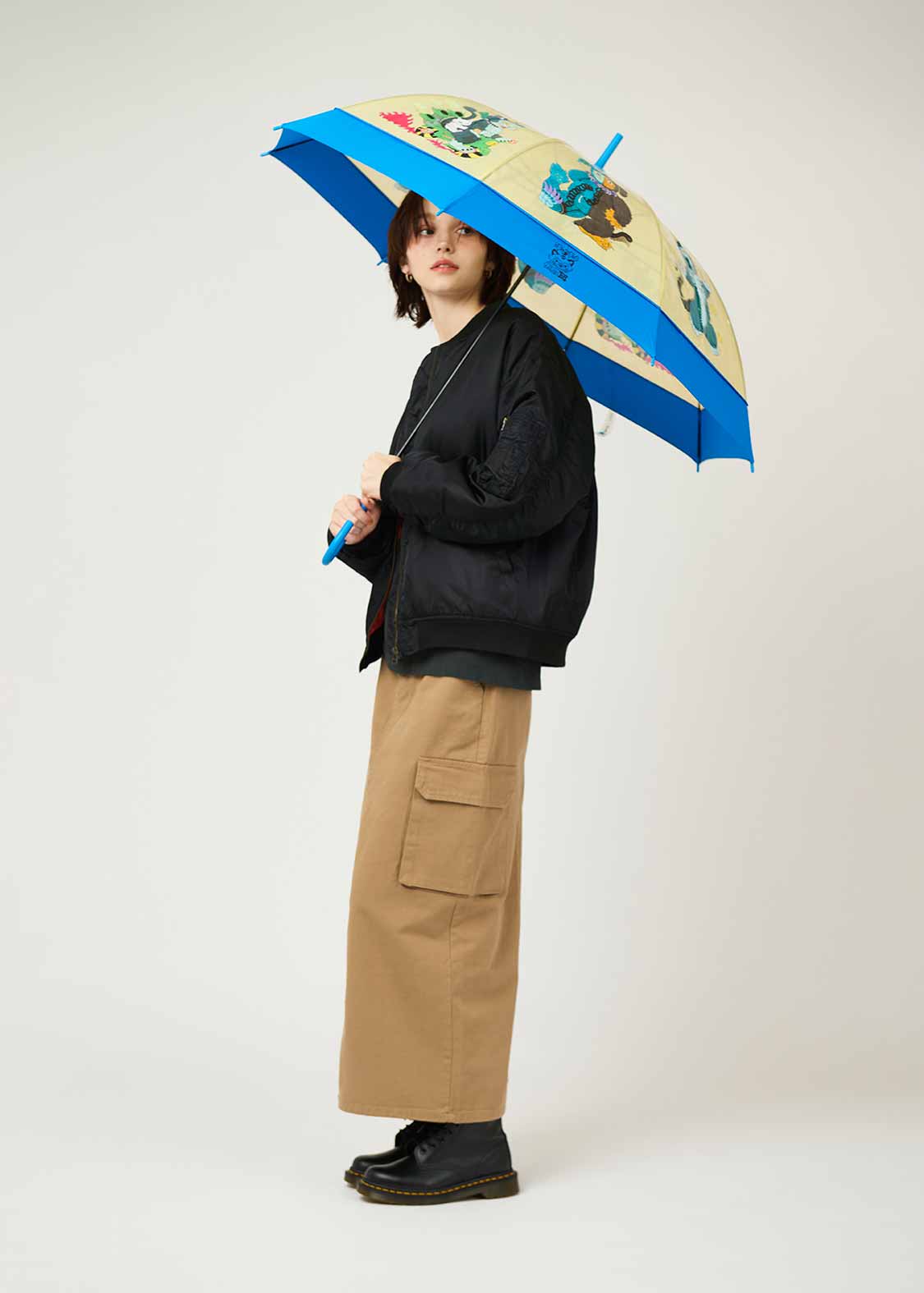 キチキチサーカス団｜ビニール傘｜ユニセックス｜グラニフ(graniph