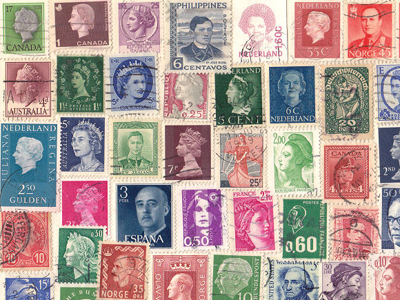 海外切手 人物100枚 同梱200円 海外切手 人物100枚 同梱