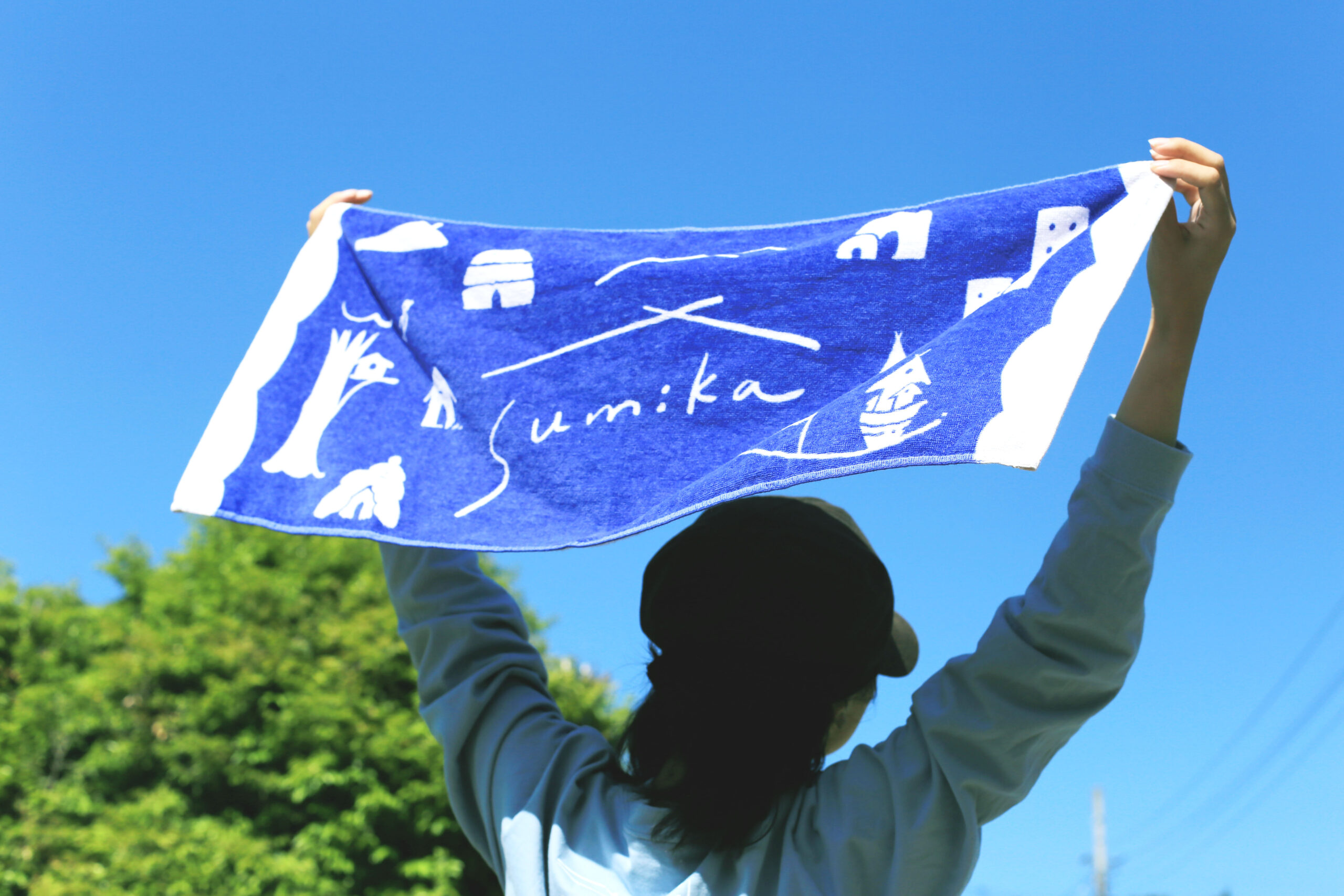 sumika Live Tour 2024 『FLYDAY CIRCUS』グッズデザイン（タオル） |