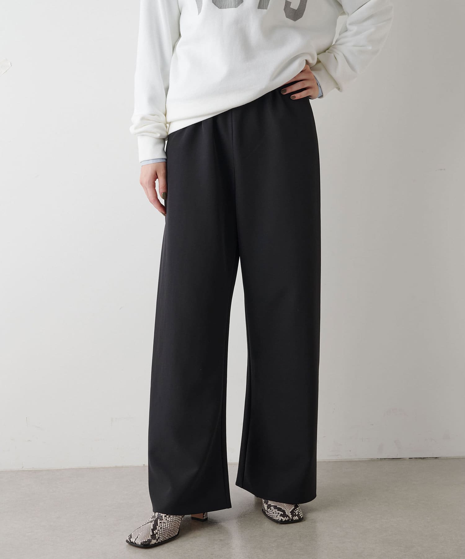 ダブルクロスイージーパンツ | Whim Gazette(ウィム ガゼット