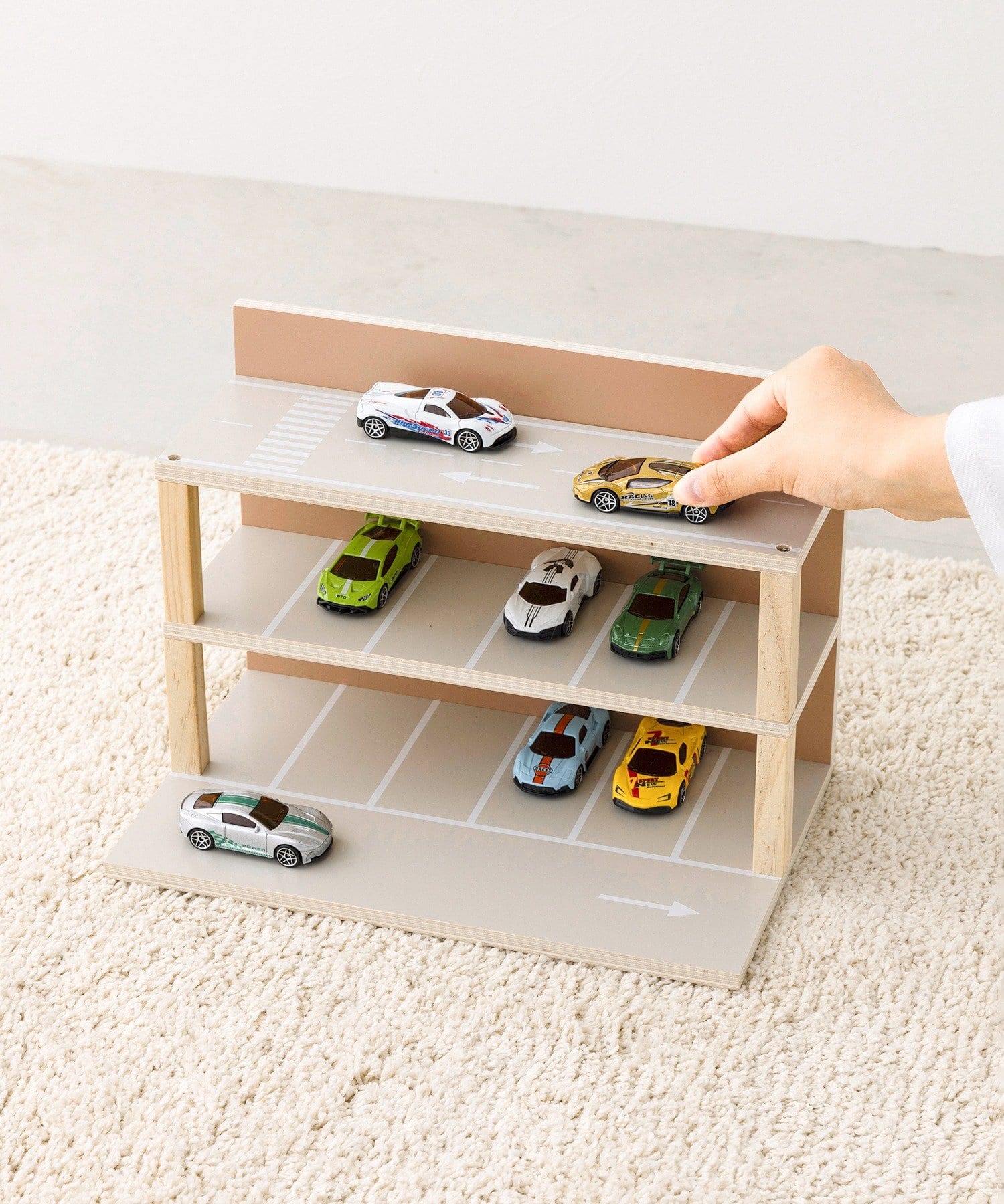 ミニカー収納棚 | 3COINS(スリーコインズ)キッズ | PAL CLOSET(パル