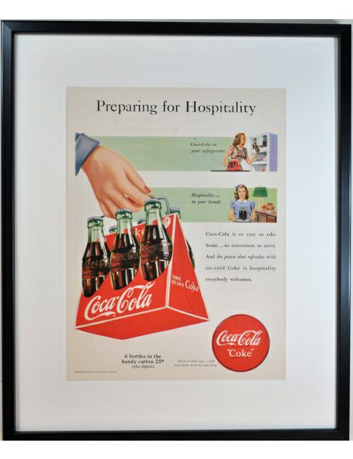 アートポスター】コカ・コーラのヴィンテージポスター | コーヒー用品
