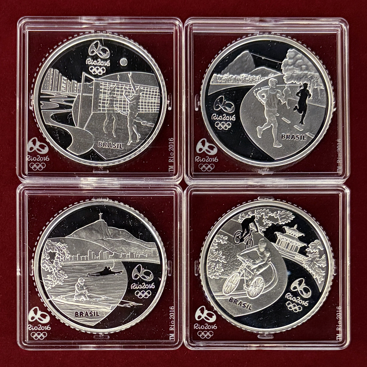 ブラジル】2016年リオデジャネイロオリンピック記念 シルバーコイン