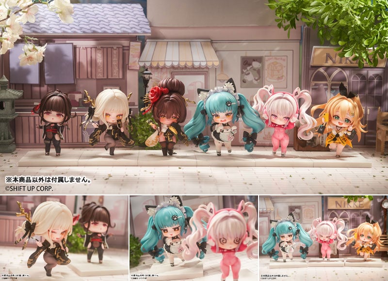 勝利の女神:NIKKE SDキャラがかわいい! デフォルメフィギュア 12月発売!