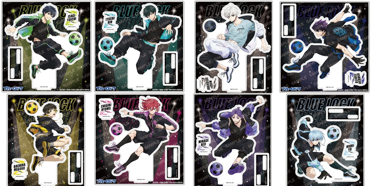 ブルーロック 潔・凛・凪らが夜を駆ける 新規描き下ろしグッズ 7月発売!