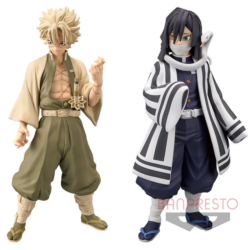 鬼滅の刃 不死川実弥&伊黒小芭内 フィギュア 5月13日よりプライズ登場!