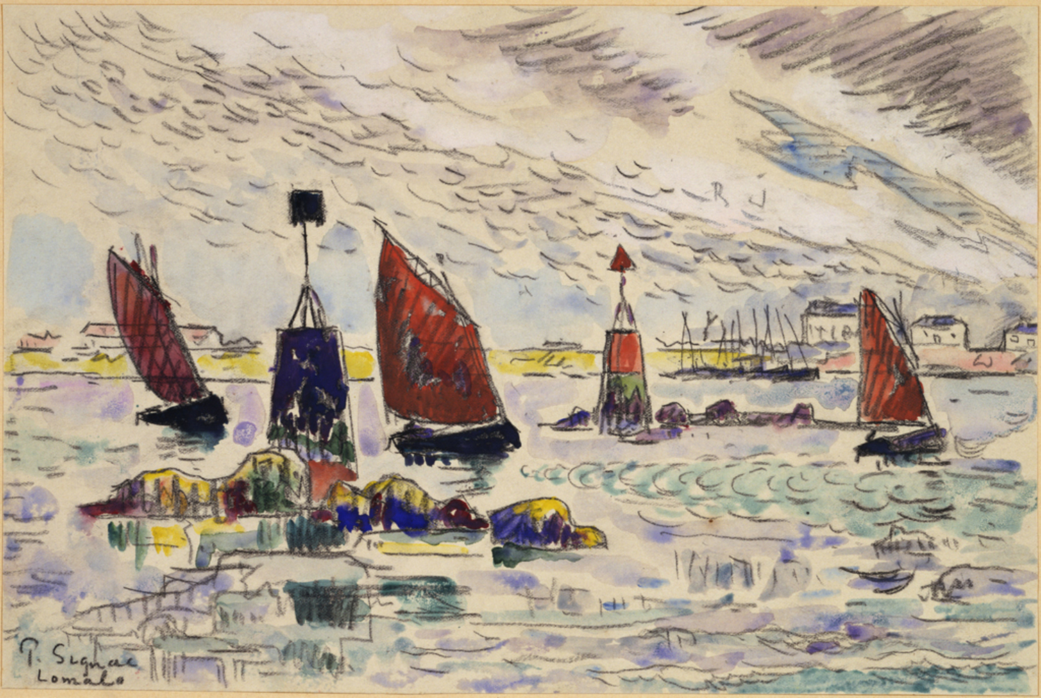 ロクマロ|ポール・シニャック |所蔵作品検索｜国立西洋美術館