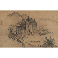 山水図 - 雪村周継 - 日本画 - 名画 - Canon Creative Park