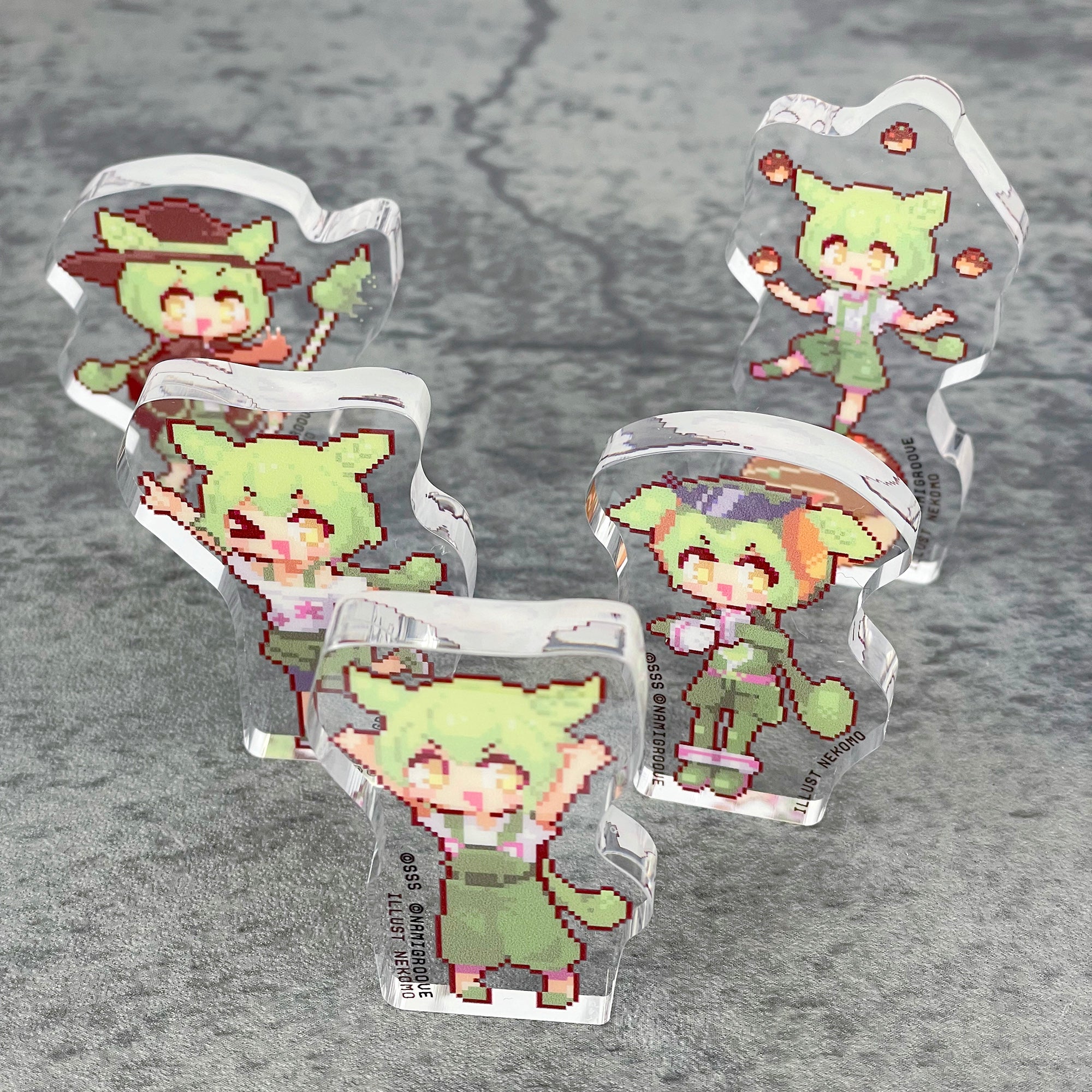 なみぐるミニアクリルブロックスペシャルセット【CTCRECORDS】 – 中央