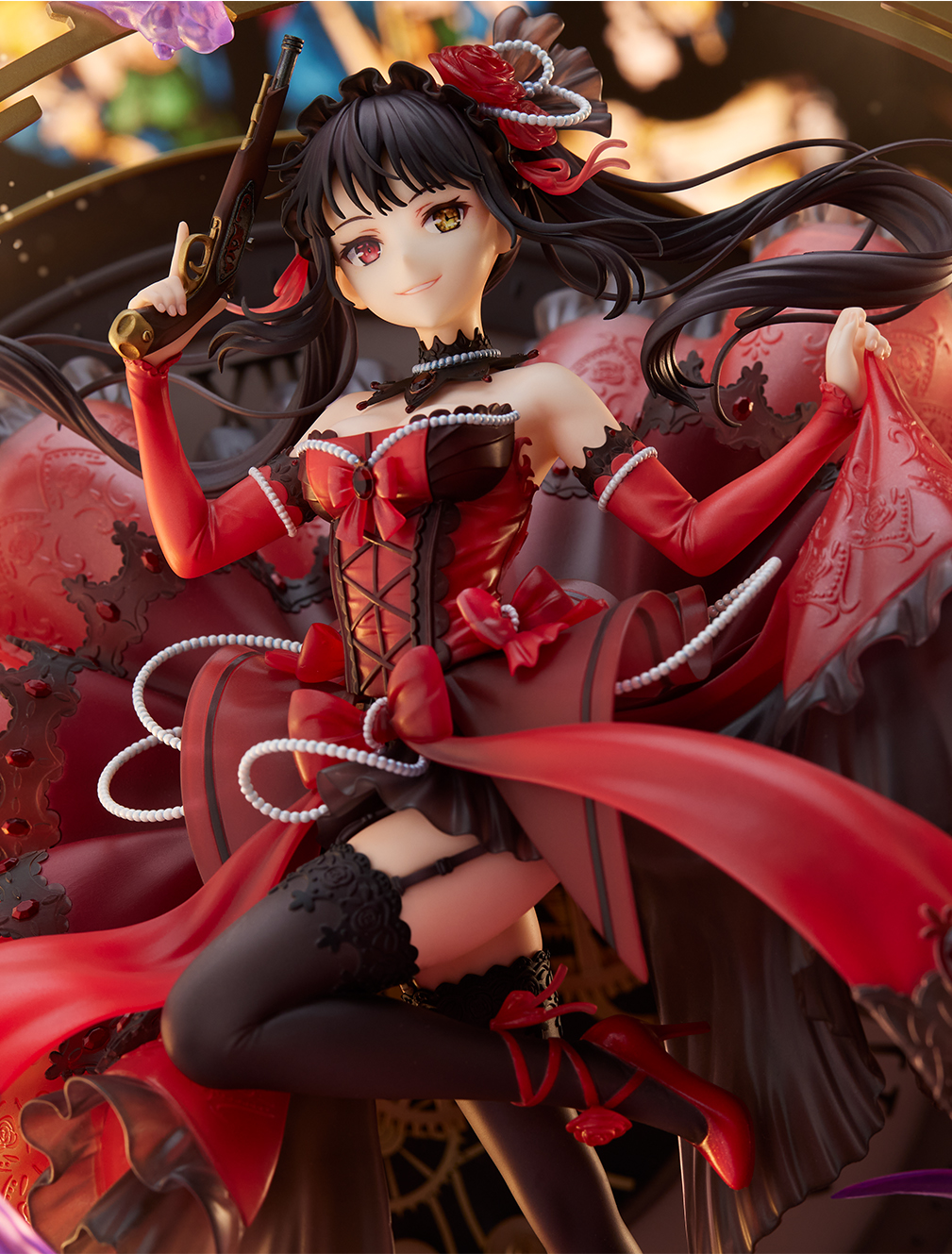 SHIBUYA SCRAMBLE FIGURE 時崎狂三 - Pigeon Blood Ruby Dress Ver. -