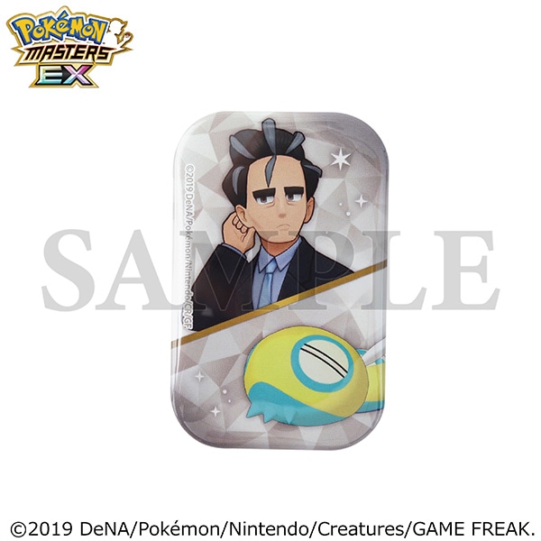ポケモンマスターズ EX』 スクエア缶バッジ／アオキ＆ノココッチ（ふた