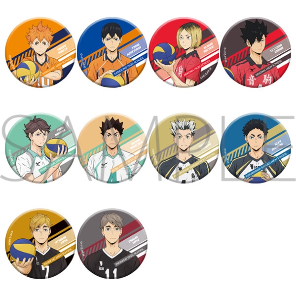 ハイキュー!! TO THE TOP キャラバッジコレクション: キャラグッズ
