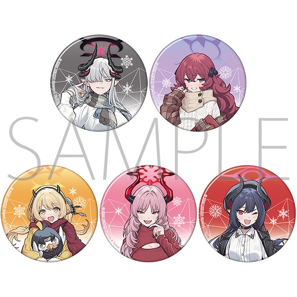ブルーアーカイブ 缶バッジセット／万魔殿: キャラグッズ｜ムービック