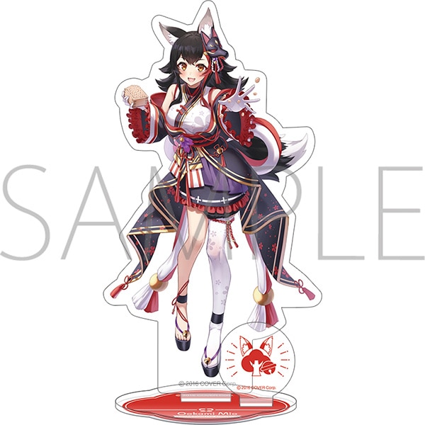 ホロライブ アクリルスタンド いろはにほへっと あやふぶみ 大神ミオ