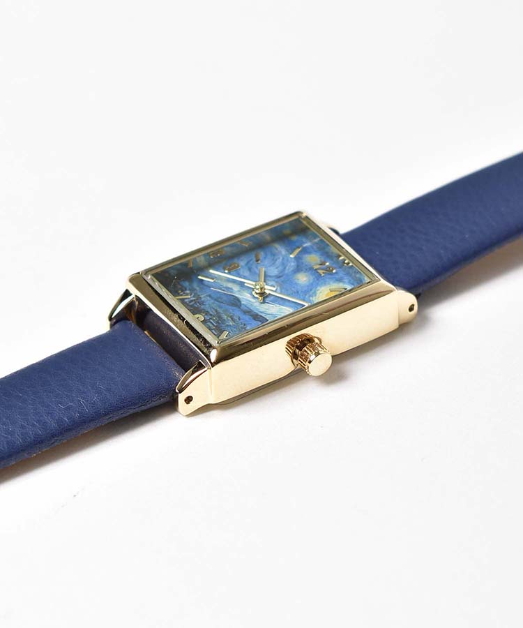 星月夜 オリジナル絵画ウォッチ(星月夜): ALL｜Bleu Bleuet（ブルー