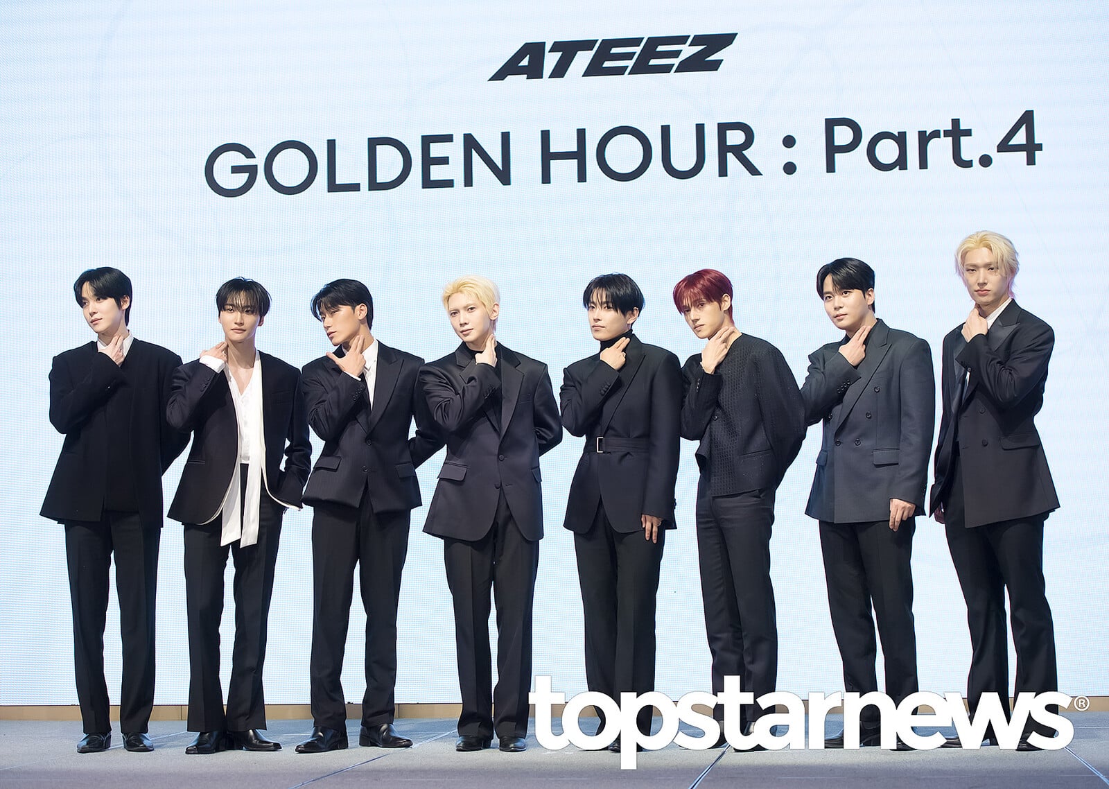 ATEEZ、13thミニアルバム「GOLDEN HOUR : Part.4」通算6度目のミリオン