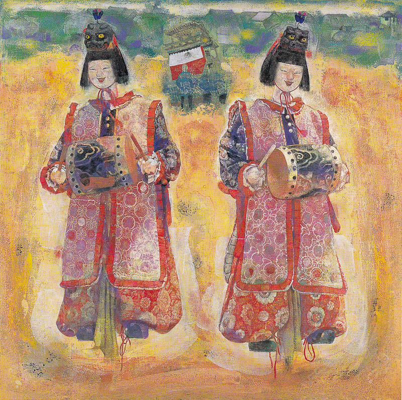 牧内則雄の描く尾張からくり人形|尾張の山車まつり