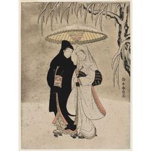 鈴木春信による浮世絵「Two Lovers」