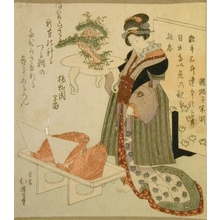 魚屋北渓点の浮世絵