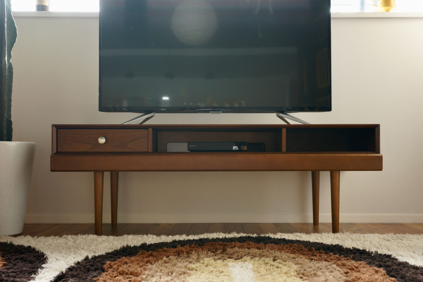 826STANDARD UNIT126cm テレビボード（テレビ台）Aセット ウッドレッグ