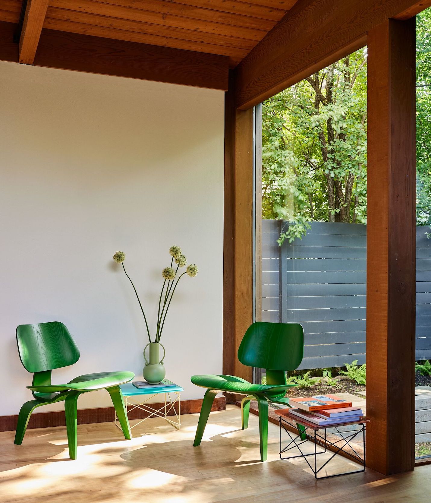 イームズ LCW フォレストステイン《 Herman Miller（ハーマンミラー