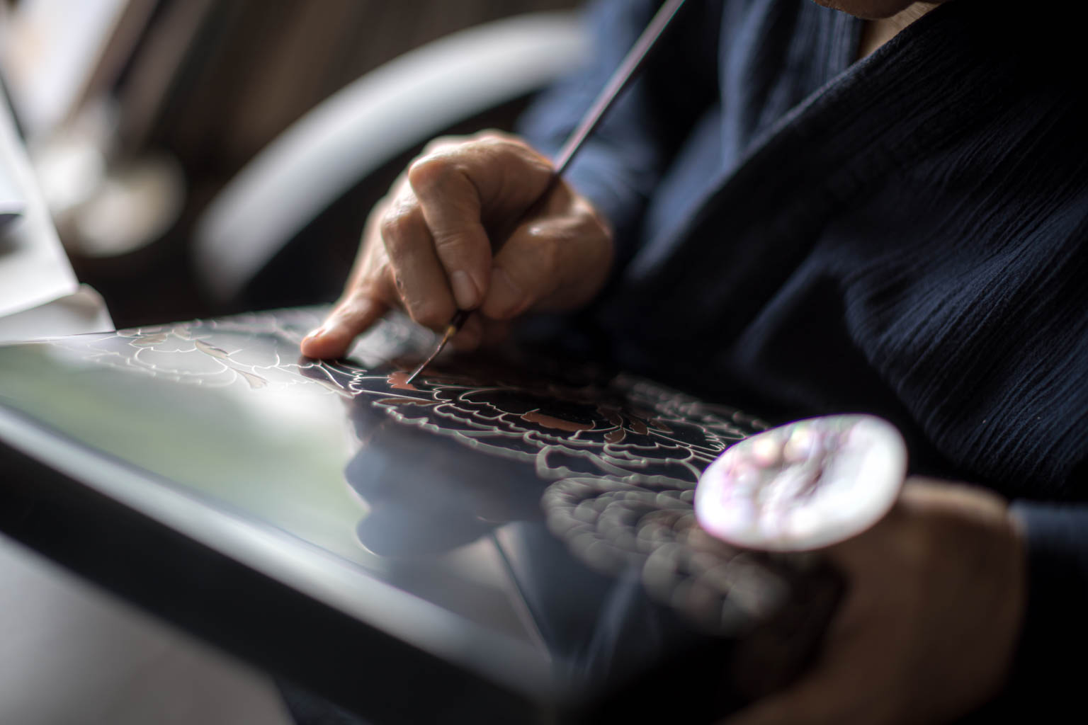 蒔絵師・田崎昭一郎 – Digital Wajima