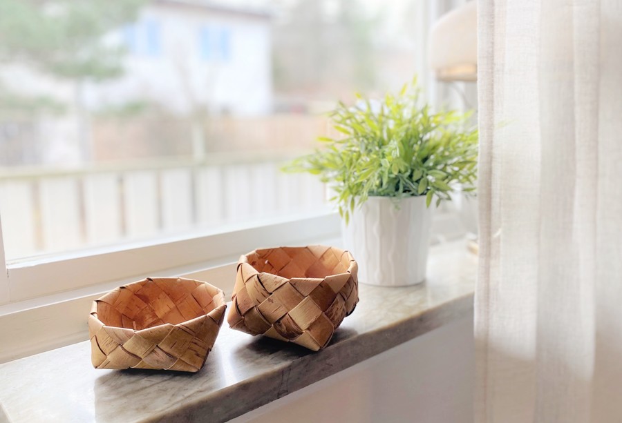 限定数】北欧の伝統工芸、白樺のかごを自分で作れる手作りキット