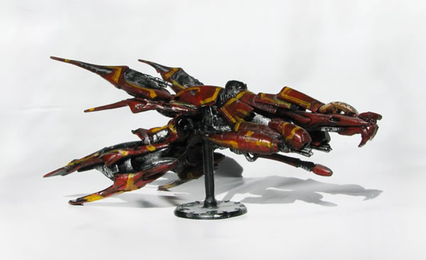 ファイナルファンタジーに登場する飛空挺のメタルミニチュアが