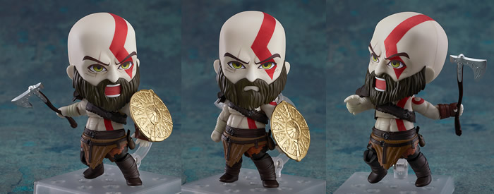 新生「God of War」のクレイトスさんが“ねんどろいど”化、2018年10月の
