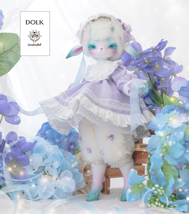 DOLK×Coral Reef Doll | Mie-mie 紫陽花 ver. Limited 特設 - DOLK