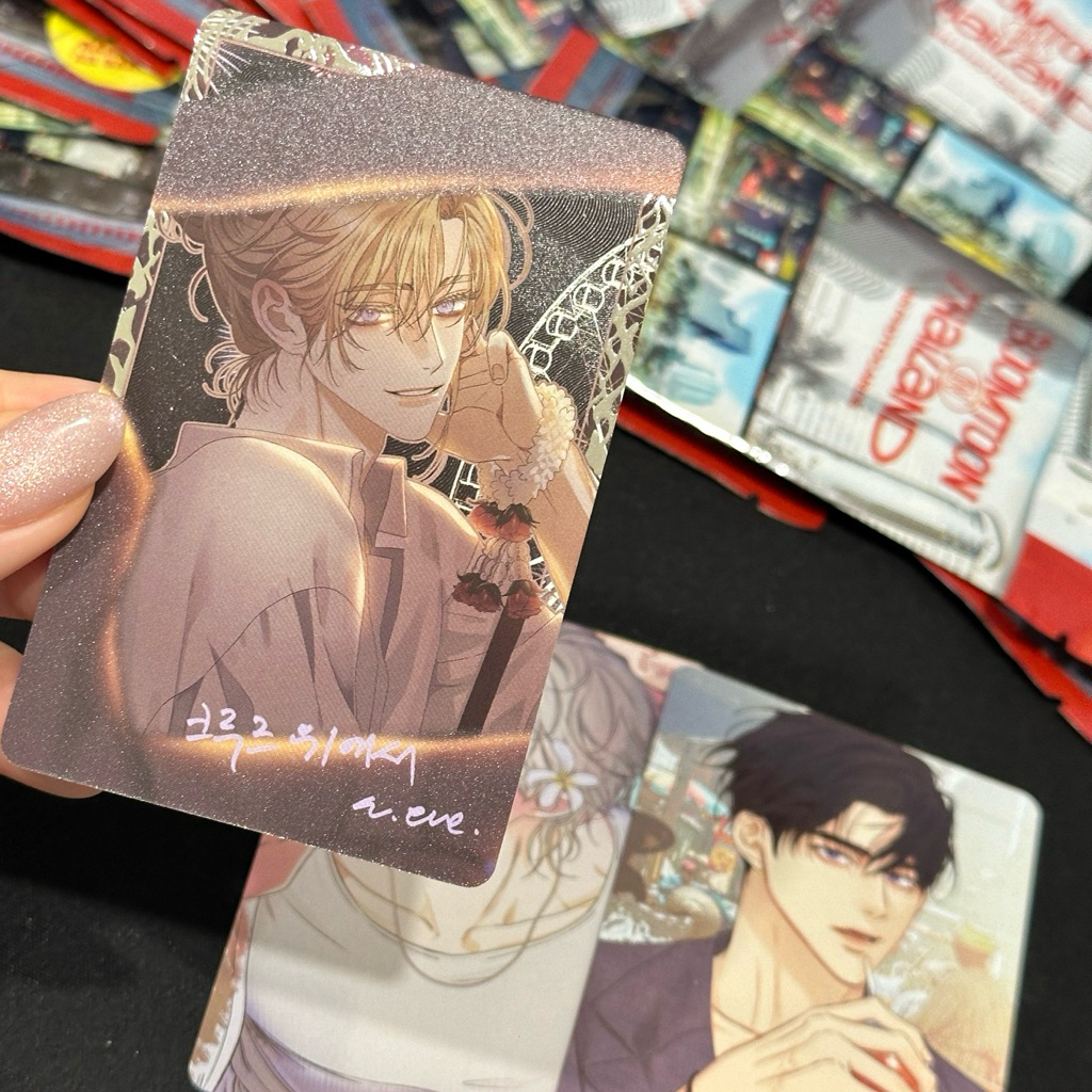 現貨】Lezhin 韓版泰bom AR小卡Backlight Jinx Dear.00 水邊之夜愛慾鬼