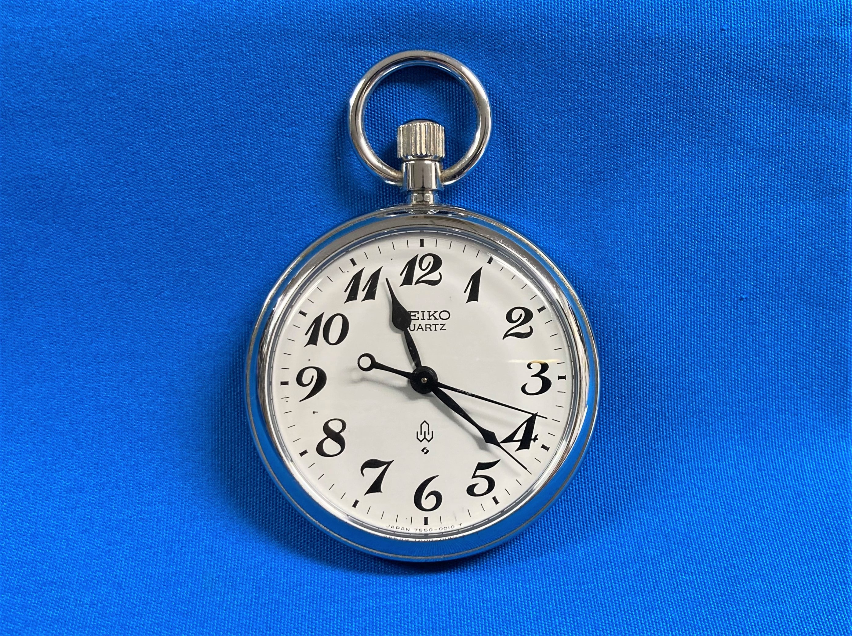 ご*た様 国鉄 新潟鉄道管理局 懐中時計 新鉄局 SEIKO QUARTZ