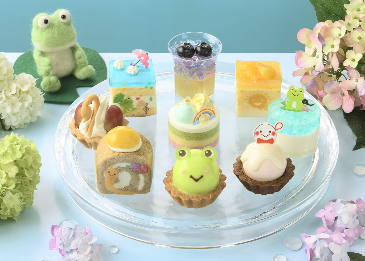 カエルさんの物語を表現した絵本風スイーツ第2弾！銀座コージー