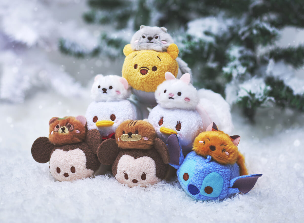 カラフルなキャンディカラーのぬいぐるみ！ディズニーストア「TSUM