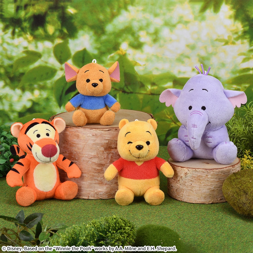 お座りポーズのティガーやランピー！セガプライズ ディズニー「くまの