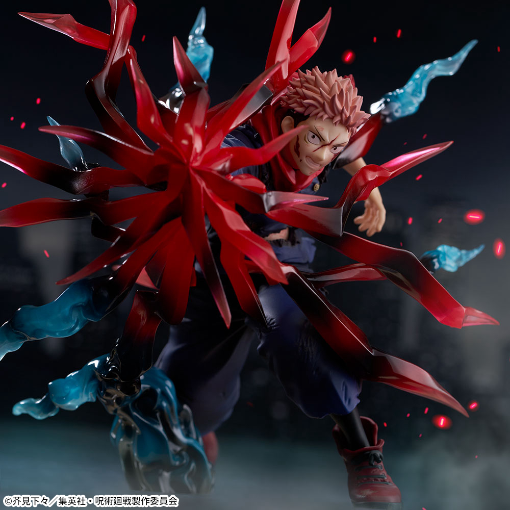 変化するエフェクトの様子もリアルに再現！セガプライズ「呪術廻戦