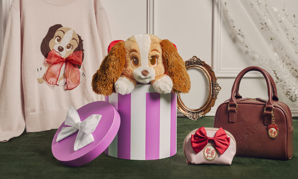 レディが迎え入れられるシーンのモチーフ！ディズニーストア『わんわん